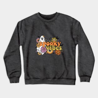 Retro Spooky Vibes Crewneck Sweatshirt